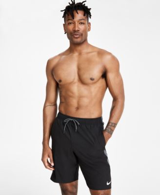 Nike - Men's 6:1 Stripe Breaker Water-Repellent Colorblocked 9" Board Shorts