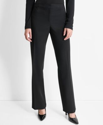 DKNY - Women's Modern Fit Flat-Front Trousers