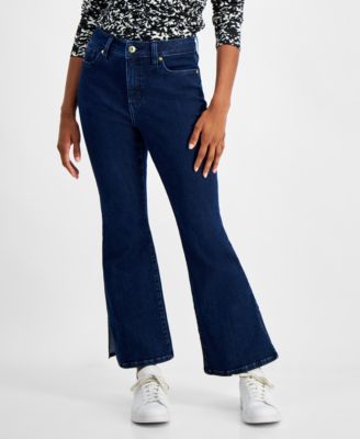 I.N.C. International Concepts - Petite High-Rise Flare Jeans, Created for Macy's