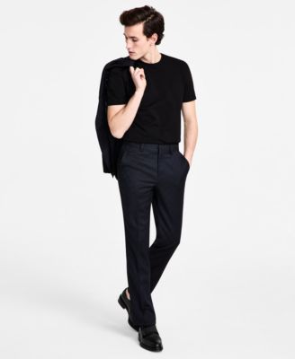 Hugo Boss - Men's Modern-Fit Wool Blend Suit Pants