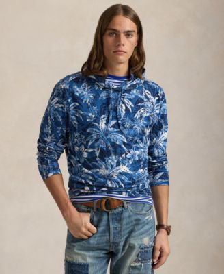 Polo Ralph Lauren - Men's Tropical-Print Jersey Hooded T-Shirt