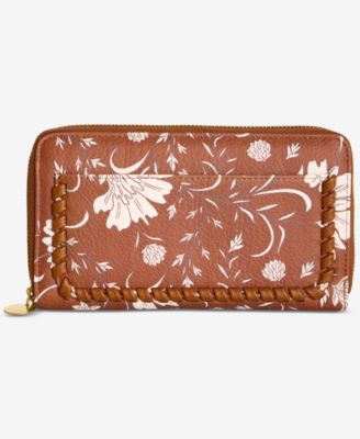 Style & Co - Zip Around Floral Printed Wallet