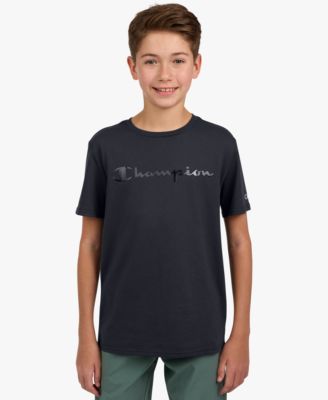 Champion - Big Boys Signature Tonal Logo T-Shirt