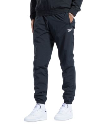 Reebok - Men's Icon Regular-Fit Logo-Print Athletic Pants