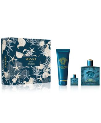 Versace - Men's 3-Pc. Eros Eau de Parfum Gift Set