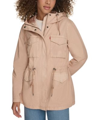 Levi's - Women's Hooded Drawstring-Waist Jacket