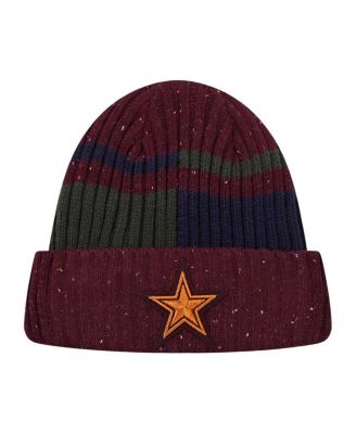 Pro Standard - Men's Burgundy Dallas Cowboys Speckled Cuffed Knit Hat