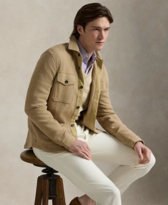 Polo Ralph Lauren - Men's Double-Knit Mesh Shirt Jacket