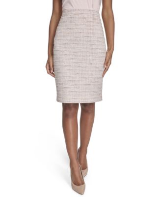 Calvin Klein - Women's Tweed Pencil Skirt