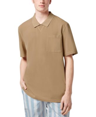 SCOTCH & SODA - Men's Relaxed-Fit Short Sleeve Garment-Dyed Polo Shirt