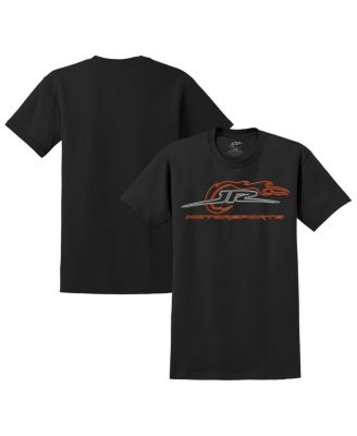 JR Motorsports Official Team Apparel - Neon Logo T-Shirt - Black
