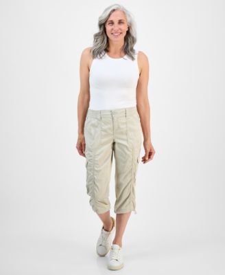 Style & Co - Women's Cargo Capri Pants, 2-18W