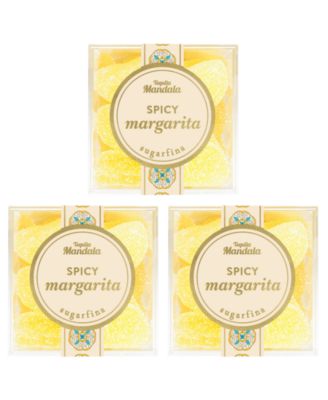 Sugarfina - Spicy Margarita Small Cube kit Tequila Mandala Blanco, 3 Pieces