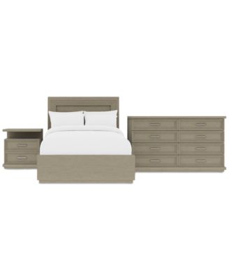 Furniture - Cascade 3-Pc. Bedroom Set (Full Bed, Dresser & Nightstand)