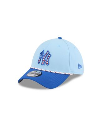 New Era - Men's Light Blue/Blue New York Yankees 2025 Fourth of July 39THIRTY Flex Hat