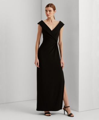 Lauren Ralph Lauren - Jersey Off-the-Shoulder Gown