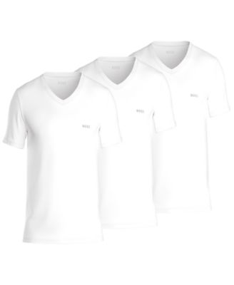 Hugo Boss - Men's 3-Pk. Classic Solid V-Neck T-Shirts