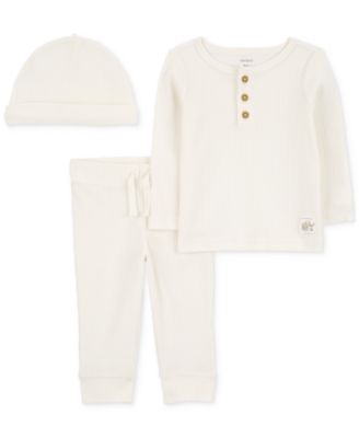 Carter's - Baby Hat, T-Shirt & Pants, 3 Piece Set