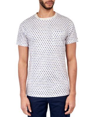 Brooklyn Brigade - Men's Bassett Slim-Fit Floral Pocket T-Shirt