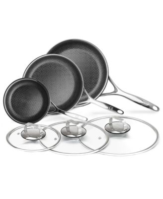 Livwell - 6-Pc. Hybrid Nonstick Frying Pan Set