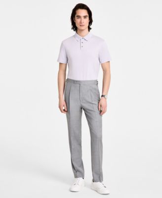 Calvin Klein - Men's Slim-Fit Wool Dress Pants