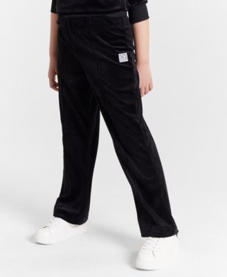 Calvin Klein - Big Girls Luxe Velour Sweatpants
