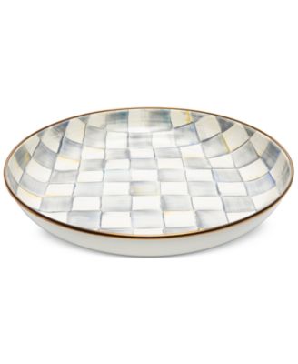 Mackenzie-Childs - Sterling Check Abundant Bowl
