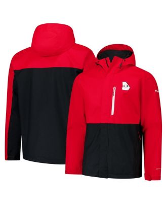 Columbia - Men's Red Georgia Bulldogs Field Bound Omni-Tech Full-Zip Jacket