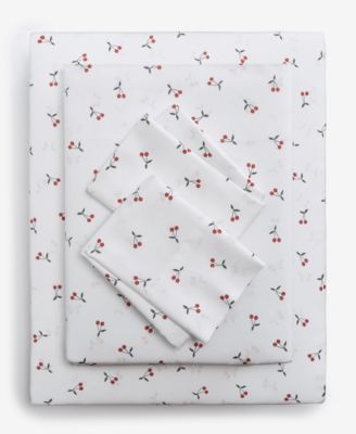 Arch Studio - Printed 250-Thread Count Cotton Sateen 4-Pc. Sheet Set, Full