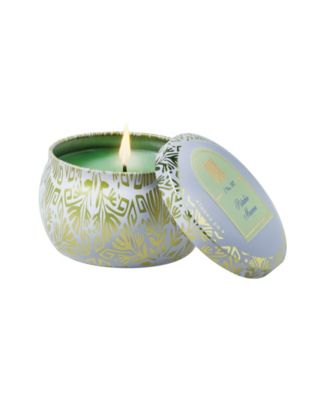Aromatique - Pistachio Macaron Printed Tin Candle with Lid, 4 oz.