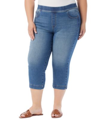 Gloria Vanderbilt - Plus Size Shape Effect Capri Jeans