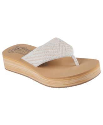 Skechers - Women's Cali Summers Mid Flip-Flop Thong Sandals from Finish Line