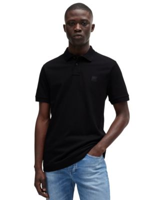 Hugo Boss - Men's Slim-Fit Stretch-Cotton Logo Patch Polo Shirt