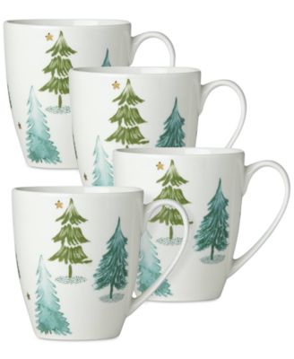 Lenox - Balsam Lane 4-piece Mug Set