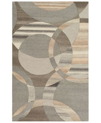 Livabliss - Forum FM-7210 Dark Brown 5' x 8' Area Rug