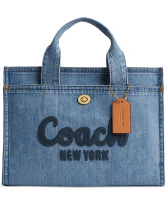 COACH - Denim Cargo Medium Tote
