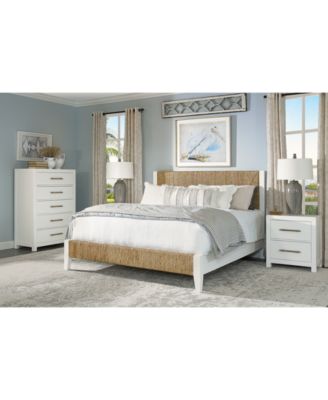Furniture - Catriona 3pc Bedroom Set (Queen Woven Bed, Chest, 2-Drawer Nightstand)