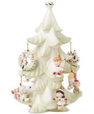 Lenox - Snoopy & Friends 11-Pc. Christmas Tree Ornament Set