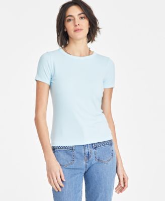 On 34th - Women's Ribbed T-Shirt, Created for Macy's