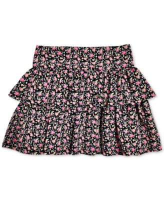 With Jules - Big Girls Tiered Knit Skirt