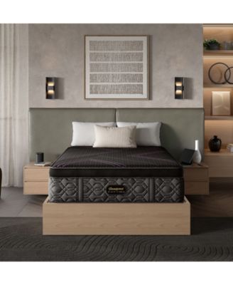 Beautyrest - Black Hybrid Series Two 14.5" Medium Apex Pillow Top Mattress - Split California King