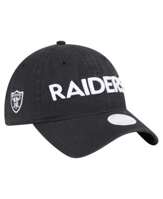 New Era - Women's Black Las Vegas Raiders Cece 9TWENTY Adjustable Hat
