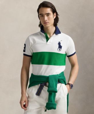 Polo Ralph Lauren - Men's Custom Slim Fit Big Pony Mesh Polo Shirt