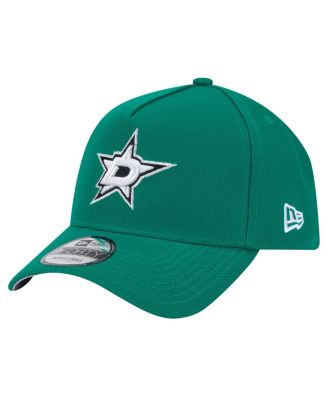 New Era - Men's Kelly Green Dallas Stars Core A-Frame 9FORTY Adjustable Hat