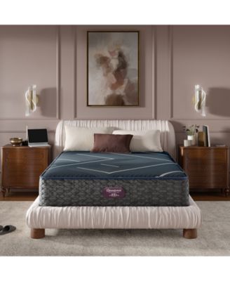 Beautyrest - World Class Level Four 13.5" Hybrid Firm Tight Top Mattress Set - Twin