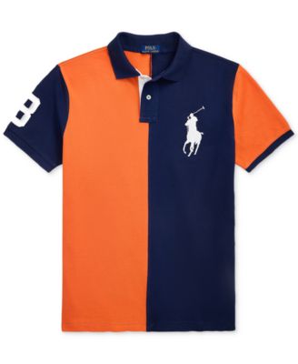 Polo Ralph Lauren - Men's Custom Slim Fit Big Pony Mesh Polo Shirt