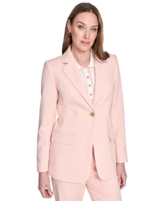 Tommy Hilfiger - Women's Notched Collar One-Button Blazer
